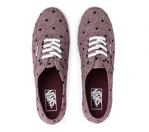 SHOES | AUTHENTIC | LO PRO | BURGANDY/WHITE