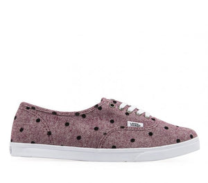 SHOES | AUTHENTIC | LO PRO | BURGANDY/WHITE