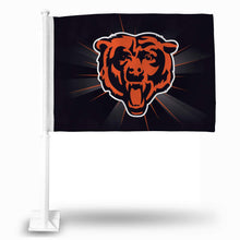 Load image into Gallery viewer, Chicago Bears Car Flag 30x45cm with 50cm plastic pole