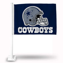 Load image into Gallery viewer, Dallas Cowboys Car Flag 30x45cm with 50cm plastic pole