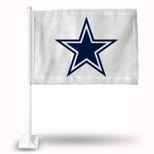 Load image into Gallery viewer, Dallas Cowboys Car Flag 30x45cm with 50cm plastic pole