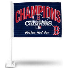 Load image into Gallery viewer, Boston Red Sox Car Flag 30x45cm with 50cm plastic pole