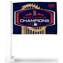 Load image into Gallery viewer, Boston Red Sox Car Flag 30x45cm with 50cm plastic pole