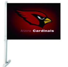 Load image into Gallery viewer, Arizona Cardinals Car Flag 30x45cm with 50cm plastic pole