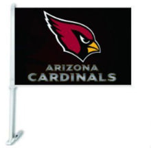 Load image into Gallery viewer, Arizona Cardinals Car Flag 30x45cm with 50cm plastic pole