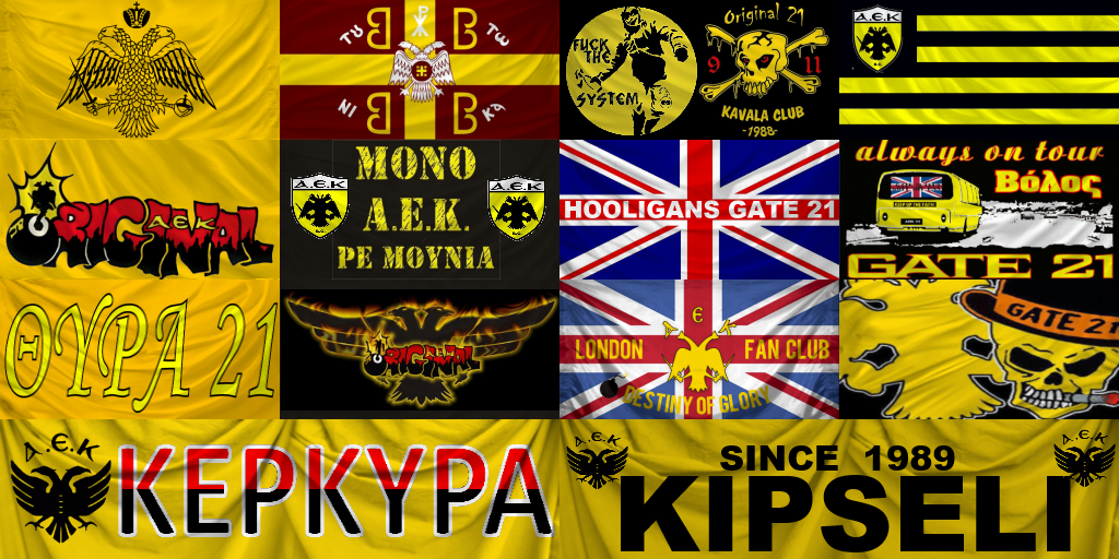 AEK Athens Custom SOCCER Sport Flags For Sale Online!