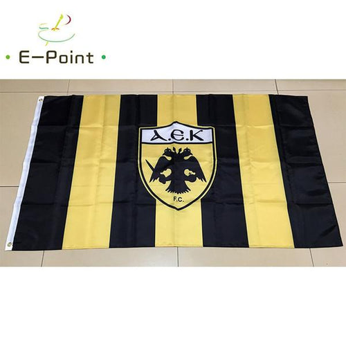 AEK Athens Custom SOCCER Sport Flags For Sale Online!