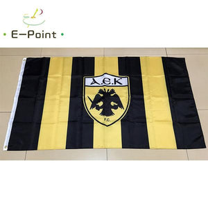 AEK Athens Custom SOCCER Sport Flags For Sale Online!