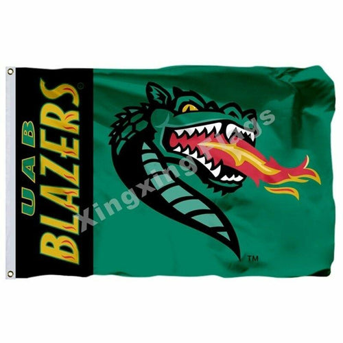 Alabama Birmingham Blazers NCAA Custom Sport Flags For Sale Online!