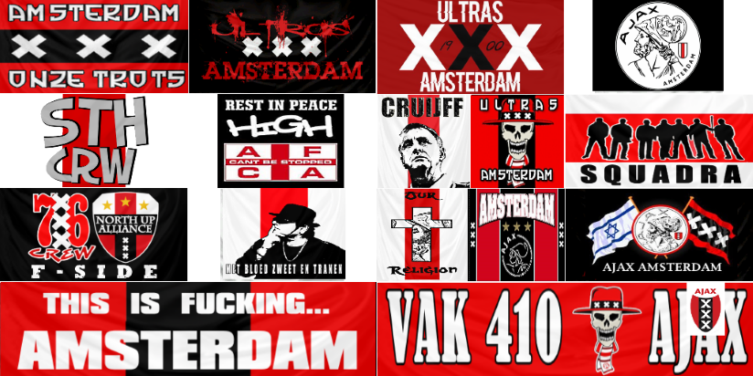 Ajax Custom SOCCER Sport Flags For Sale Online!